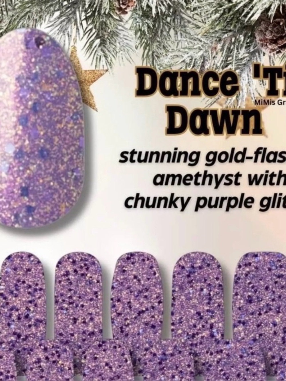 Color Street Glitter Nail Strips — Dance Til Dawn Sparkling
